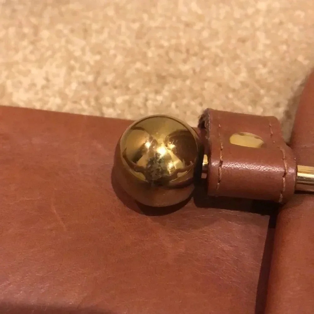 ITALIAN leather purse/briefcase - Picture 3 of 11